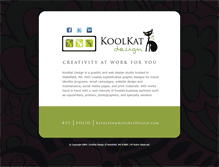 Tablet Screenshot of koolkatdesign.com